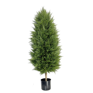 Plantes d'Extérieur Artificielles Résistantes <span class=keywords><strong>au</strong></span> <span class=keywords><strong>Soleil</strong></span> Bureau Jardin Hôtel Centre Commercial Décoration Plantes Artificielles Plantes Artificielles Cyprès Arbre - Product Image 3