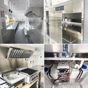 Food Truck <span class=keywords><strong>Mini</strong></span> Hot Dog Carros De Comida Carrito Stand Foodtruck Catering Trailer Hotdog Charcuterie Cart - Product Image 3