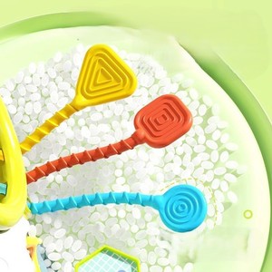 Jouet éducatif pour bébé : escargot de dessin animé à tirer, jeu d'apprentissage et de rembourrage, jouet amusant pour enfants - Product Image 4