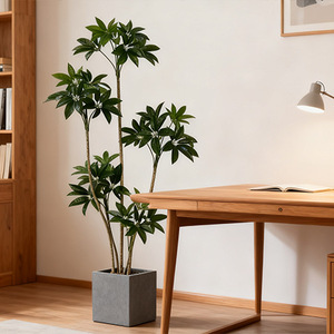<span class=keywords><strong>Plante</strong></span> artificielle en plastique Pachira Aquatica en pot, ornement de jardin <span class=keywords><strong>d</strong></span>'<span class=keywords><strong>intérieur</strong></span>, <span class=keywords><strong>d</strong></span>écoration de jardin, <span class=keywords><strong>d</strong></span>écoration de la maison, <span class=keywords><strong>plante</strong></span> artificielle - Product Image 2