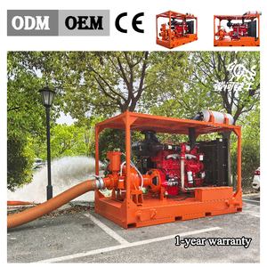 <span class=keywords><strong>Pompe</strong></span> à eaux usées diesel auto-amorçante en fonte à haute pression pour drainage minier - Product Image 1