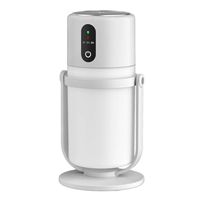 Humidificateur portable rotatif avec veilleuse chaude, minuterie, humidificateur de bureau USB pour la maison, la chambre, le bureau, les voyages