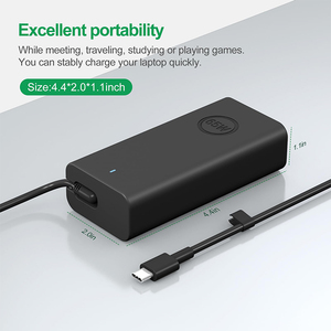 65W 45W Máy Tính Xách Tay Sạc USB C Cho De Vĩ Độ 5420 5520 5320 5430 5290 7410 7420 Loại C AC Adapter - Product Image 2