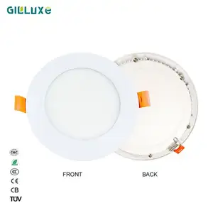 Tinggi Kualitas Backlit 12V Ip65 2 Bulat Plafon Lampu Latar Led Ultra Tipis Panel Cahaya