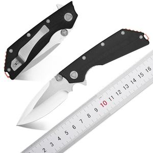 Cuchillo de Caza y Camping HK D2 con Hoja de Acero Inoxidable, Mango G10, Fijo, Personalizable, Grado OEM, Uso DIY, 1 Año de Garantía FB068 - Product Image 1