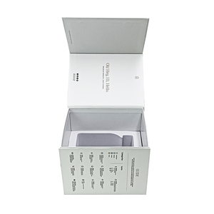 Caja de Papel Reciclable para Velas con Logotipo Personalizado, Embalaje Vacío con Recubrimiento UV, Relieve y Forro de Esponja para Velas Aromáticas, Caja de Regalo Magnética - Product Image 2