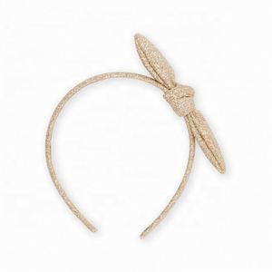 Diadema con lazo de lentejuelas para niños, aros para el cabello con purpurina, banda para el cabello con lazo para niñas, tocados para niños - Product Image 1