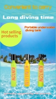 KINTON Ventes directes de l'usine chinoise 1L 2L 3L 5L 10L mini bouteille de réservoir d'oxygène de plongée sous-marine portable