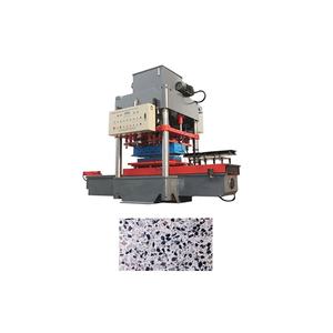 Máquina de prensado de múltiples moldes para hacer baldosas de hormigón de terrazo de una sola capa y doble capa - Product Image 6