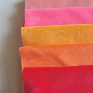 Супер мягкая микро флисовая эф спандекс бархатная ткань velboa для игрушек одеяло для одежды