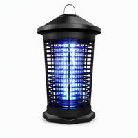 Tueur d'insectes portable ABS étanche 18W UVA électrique pour le camping et l'utilisation sur balcon