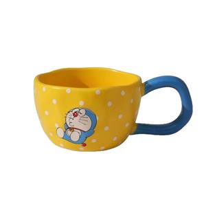 Taza de Cerámica Doraemon Rosa y Azul con Asa, Diseño de Dibujos Animados para Uso en Casa u Oficina, Ideal para Regalos - Product Image 5