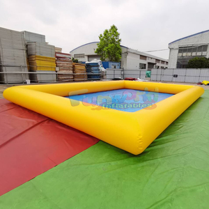 Wholesale commercial 0.9mm PVC outdoor <b>inflatable</b> round swimming <b>pool</b> <b>for</b> water games equipment - Product Image 3
