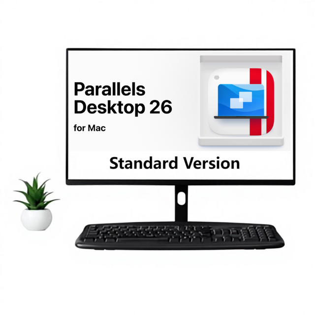 Zhenpian Parallel Desktop 26 Standard Lifetime Activation Code No DVD Disc Installation for Mac