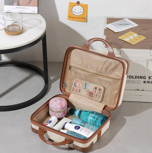 Maleta de Viaje Pequeña para Mujer, con Logotipo Personalizado, Mini Maleta de Maquillaje de 14 Pulgadas, Caja de Regalo, Caja de Empaque - Product Image 2