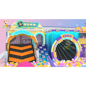 Aire de jeux intérieure pour école, jouet d'<span class=keywords><strong>histoire</strong></span>, vente directe, Naughty Fort, SpaceStyle, lumières LED, piscines, caractéristiques - Product Image 3