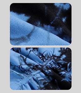 नायलॉन स्पैन्डेक्स महिलाओं कुचलना बट उठाने लेगिंग उच्च Waisted कसरत जिम योग पैंट टाई डाई सहज संपीड़न चड्डी - Product Image 3