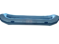 Bateau de rafting gonflable en PVC 4m Bateau de rafting en eaux vives pour parc fluvial