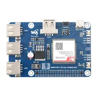 4G LTE Cat-1 IoT Projects GPS Expansion Board HAT untuk PI4B PI5 RasPi RPI Raspberry Pi Zero 2 W 3 Model B 4B 4 5 Kit Lengkap
