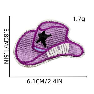 New Iron on Embroidery pink Hat Snake tiger Be Kind Sunglass Patch for Kid's Clothes Hat Bag - Product Image 5