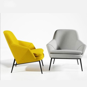 Sillones Modernos de Tela de Lujo para Conferencias, Sofá Tipo Concha para Descanso, Sillón Moderno con Brazos para Sala de Estar - Product Image 4