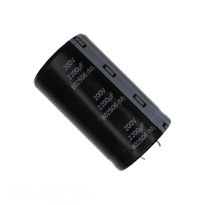 Condensateur traversant à aluviens 2200uF 20% 200V SNAP TH EET-HC2D222KA du fabricant Channel - Product Image 1
