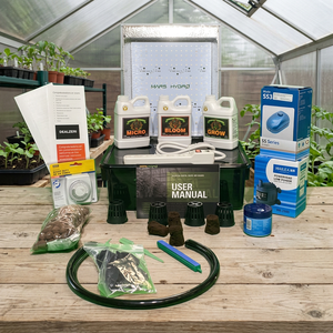 Kit di coltura idroponica 2.0 facile da coltivare con 4 piante attrezzatura conveniente per l'irrigazione e l'idroponica - Product Image 2
