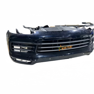Para <span class=keywords><strong>Cayenne</strong></span>, Parachoques Delantero, Faros, Capó, Piezas Originales de Fábrica Usadas de Alta Calidad, Color Negro Carbón, Fijación con Pernos, Kit de Carrocería - Product Image 2