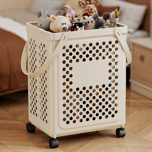 Panier à linge pliable multifonctionnel en plastique PP neuf, approvisionnement direct usine, vente en gros pour usage domestique - Product Image 6