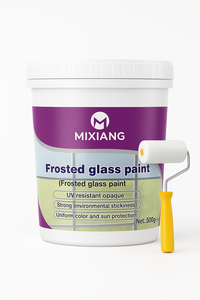 Pintura Impermeable de Poliuretano Acrílico para Baño con Efecto Vidrio Esmerilado, Aplicación con Brocha, Revestimiento Líquido - Product Image 5