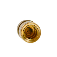 Conector rápido de manguera de construcción de latón resistente de 1/2 pulgadas con tope