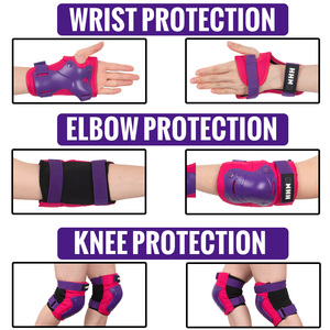 Meilleure qualité EVA personnalisé Skateboard Skate Scooter protection sécurité réglable coudières et genouillères - Product Image 4