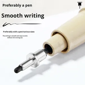 Juego de 12 Rotuladores de Línea Fina Negros para Dibujo Artístico, Regalo Profesional para Dibujar Anime, Gran Venta - Product Image 3