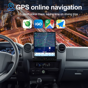 Autoradio Android Navihua 12 pouces avec écran tactile, navigation GPS, mise à niveau multimédia pour Toyota Land Cruiser LC70 LC71 LC76 LC78 LC7 - Product Image 5