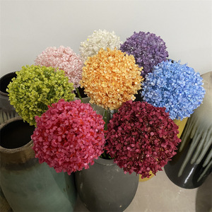 Nouvel arrivage de fleurs artificielles <span class=keywords><strong>allium</strong></span> géant boule romantique pour la décoration de vase de maison de mariage - Product Image 6