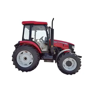 Todo precio bajo YTO ELX1024 Tractor de ruedas 102hp 4x4 X1024 Maquinaria agrícola