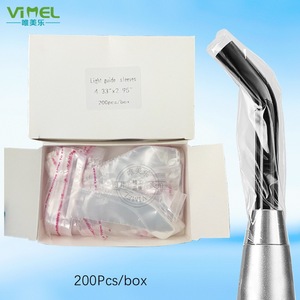 Vimel Light Guide Sleeves 4.33x2.95 200Pcs Box Dental Protective <b>Film</b> For Oral Therapy Equipment - Product Image 1