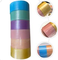 Balle sensorielle adhésive pour enfants - Jouet artisanal anti-stress à faire soi-même, balle de jeu colorée réutilisable