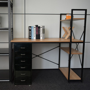Meuble de classement multi-tiroirs format A4, organisateur de bureau sur pied, durable, à tirer et pousser, rectangulaire, capacité 20-35L - Product Image 3