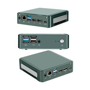 MU01 a prueba de polvo y resistente al agua Mini PC Gaming Zero Noise Fanless Portable Mini PC Con baja potencia y tamaño de bolsillo pequeño enchufe de EE. UU. - Product Image 1