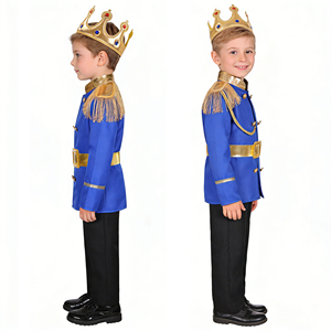 Costume de <span class=keywords><strong>prince</strong></span> pour enfants, costume de <span class=keywords><strong>prince</strong></span> pour garçon, costumes de cosplay pour Halloween, cadeaux pour enfants, vêtements de roi, vêtements de fête de carnaval - Product Image 2