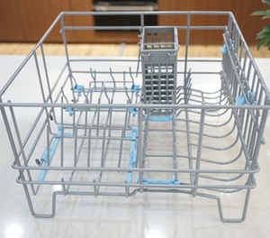 Stainless Steel Dishwasher Cutlery <b>Basket</b>, Replacement Internal Utensil <b>Basket</b> for Dishwasher Spare Parts - Product Image 2