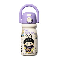Bouteille isotherme portable en acier inoxydable 316L à double paroi pour étudiants, motif dessin animé mignon, tendance