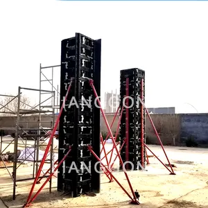 Trung Quốc lianggong bán buôn bê tông nhẹ xây dựng ABS nhựa cột ván khuôn