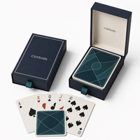 Cartes à jouer promotionnelles personnalisées, jeu de cartes en papier et emballage de marque pour événements et marketing B2B