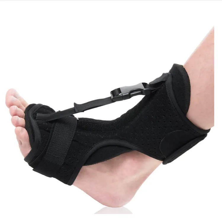 Easy to use Sports Medical Adjustable Foot Drop Orthopedic Brace Ankle Support