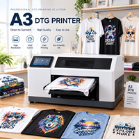 Nouvelle imprimante DTG créative Reeleyin AI A3 pour T-shirts, entièrement automatique, à écran tactile, pour impression web H5 en ligne, facile à utiliser