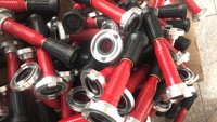 Buse de pulvérisation flexible en plastique DN50 de 2 pouces pour tuyau d'incendie, facile à utiliser et à installer pour la protection et la lutte contre l'incendie