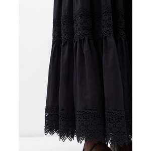 Robe sans manches en dentelle sexy de style européen pour femmes, nouvelle collection, vente en gros de haute qualité - Product Image 5