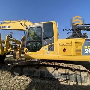 รถขุดตีนตะขาบ KOMATSU PC200 มือสอง 20 ตัน ราคาถูกและเชื่อถือได้ เหมาะสำหรับงานก่อสร้างและขุดขนาดใหญ่ - Product Image 1